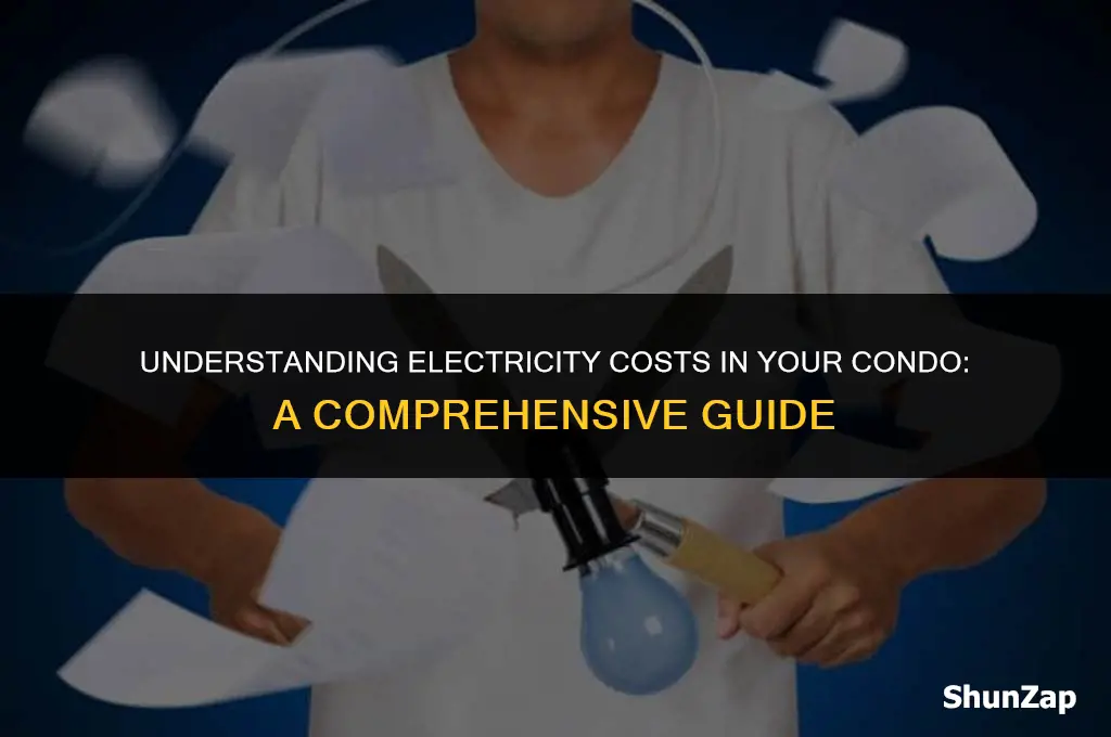 how much does electricity cost in a condo