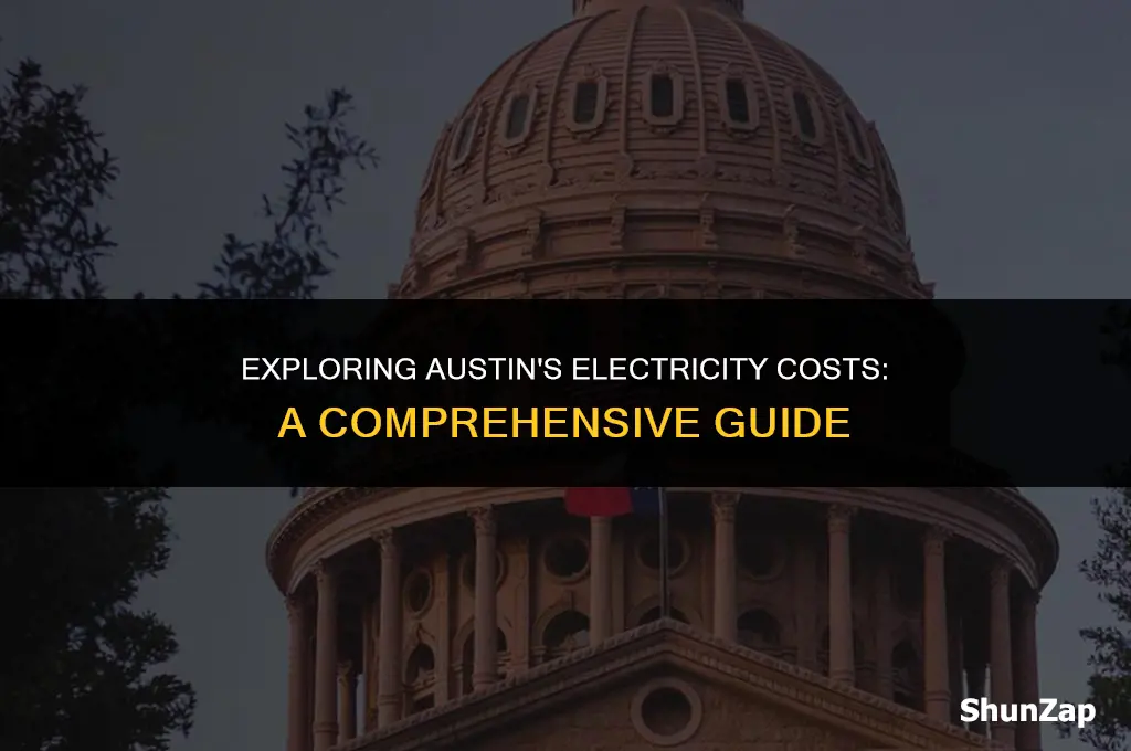 how much does electricity cost in austin