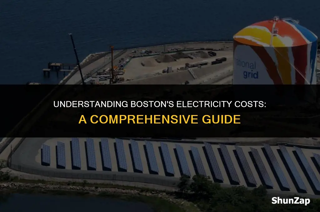 how much does electricity cost in boston