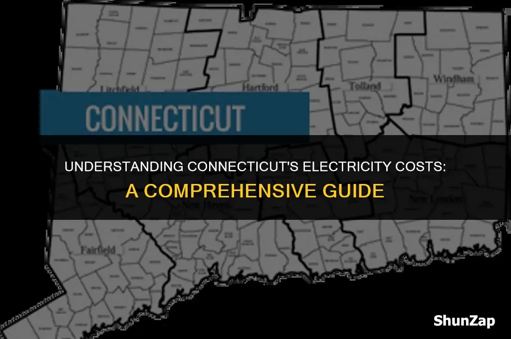 how much does electricity cost in connecticut