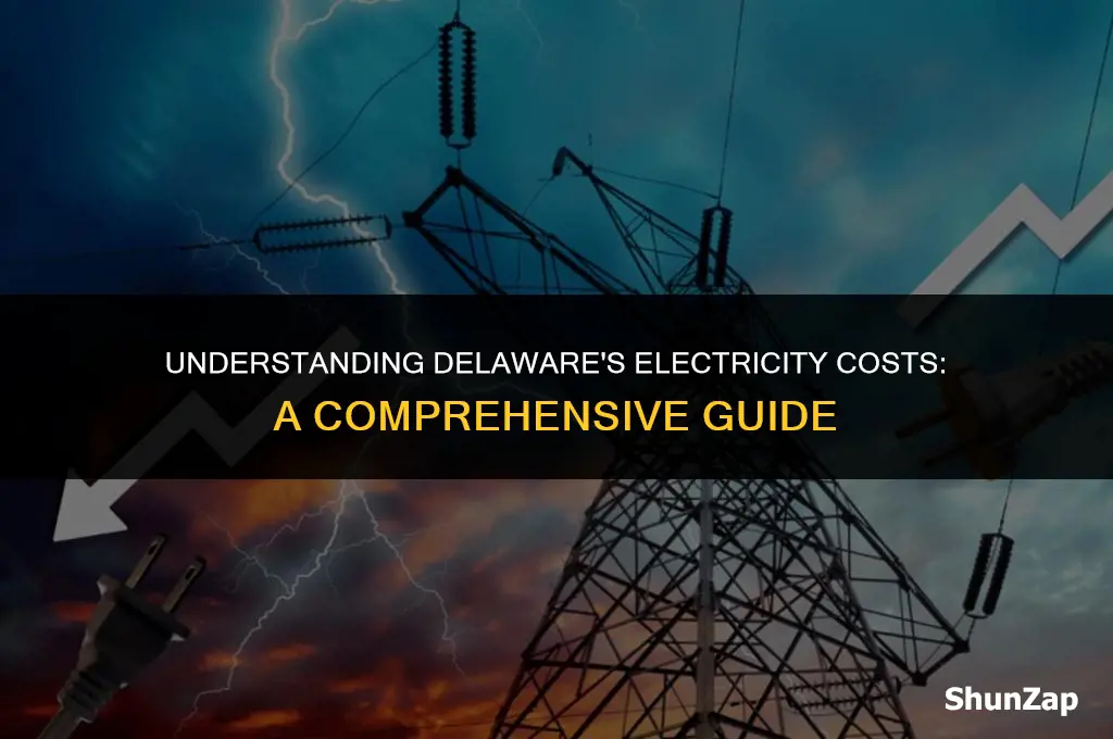 how much does electricity cost in delaware