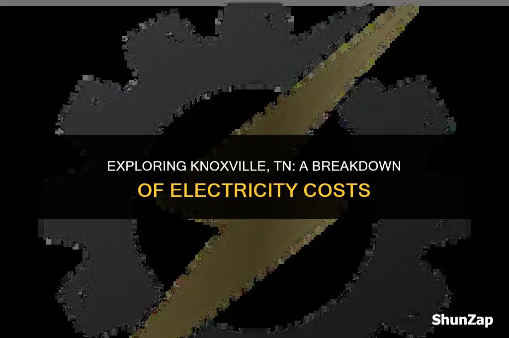 how much does electricity cost in knoxville tn