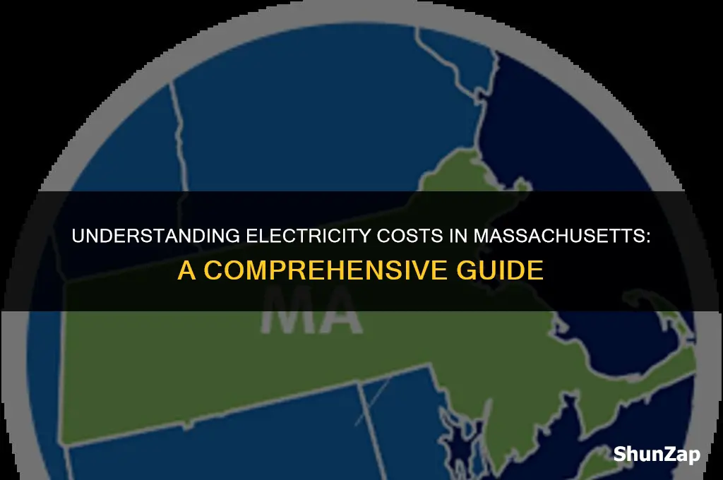 how much does electricity cost in ma