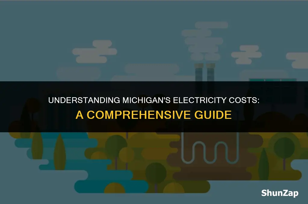 how much does electricity cost in michigan up