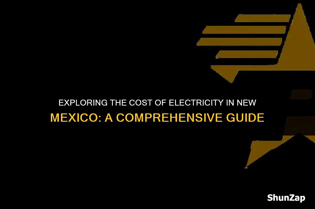 how much does electricity cost in new mexico