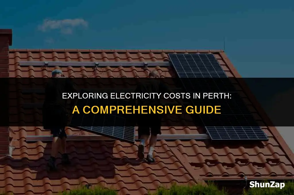 how much does electricity cost in perth