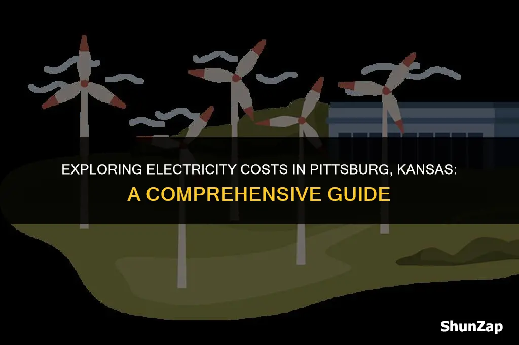 how much does electricity cost in pittsburg ks
