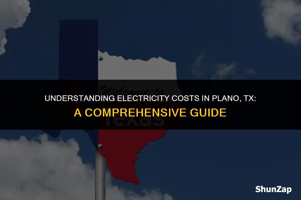 how much does electricity cost in plano tx