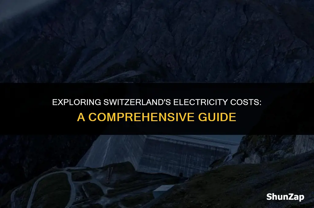 how much does electricity cost in switzerland