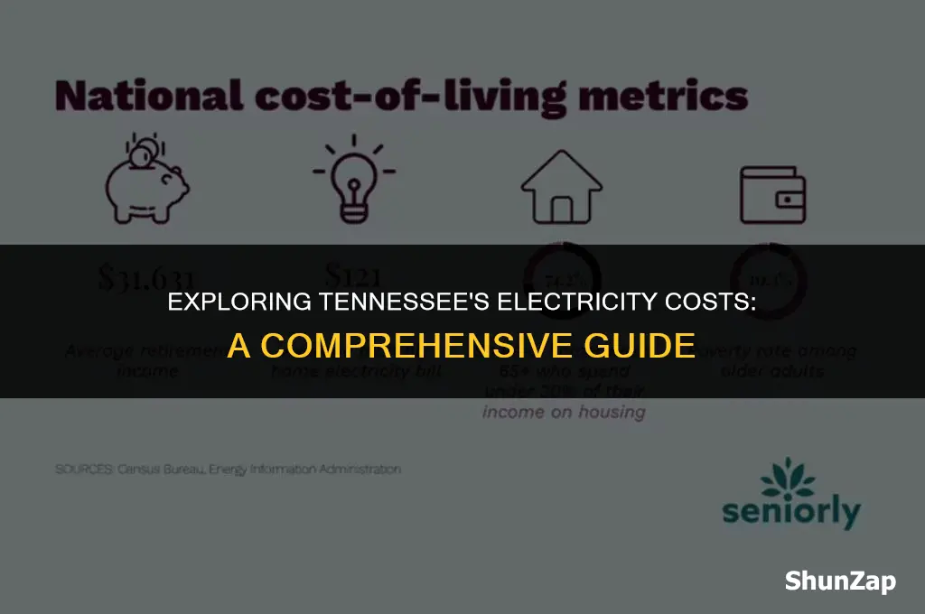 how much does electricity cost in tennessee