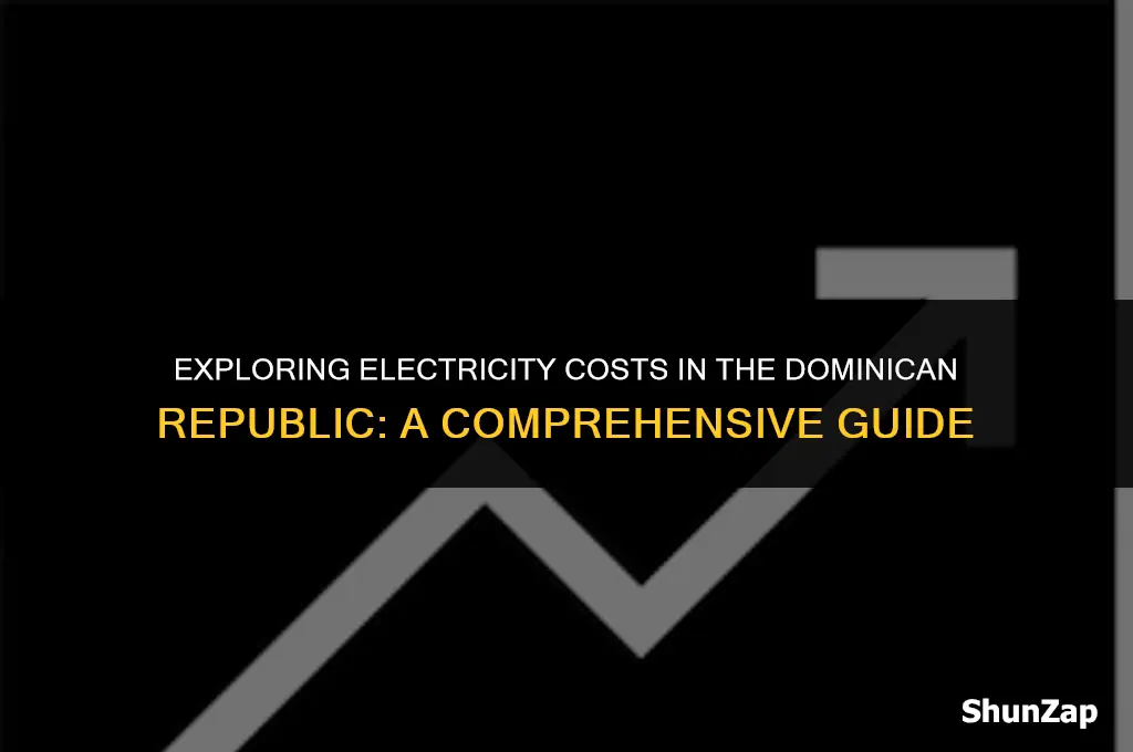 how much does electricity cost in the dominican republic
