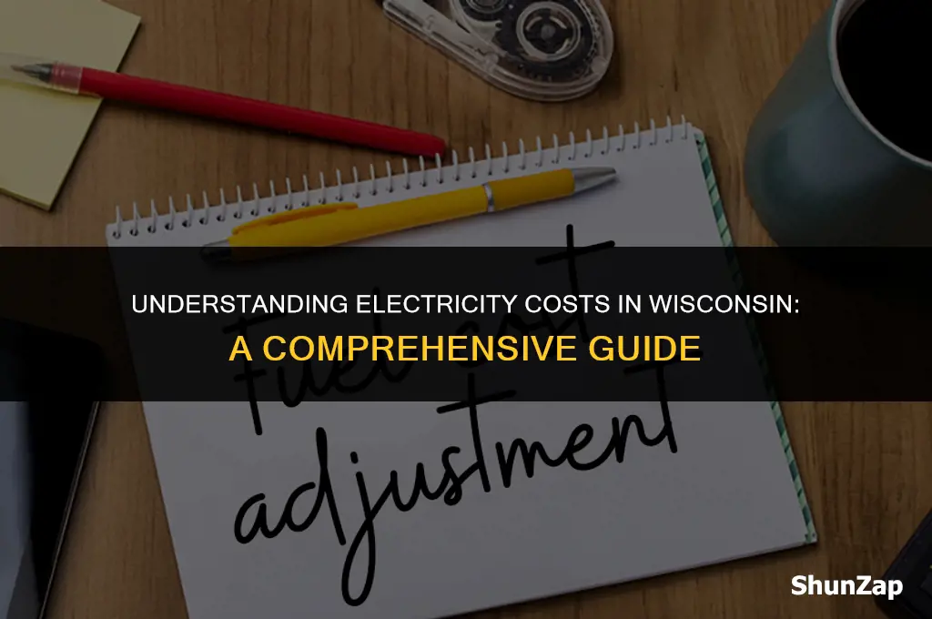 how much does electricity cost in wisconsin