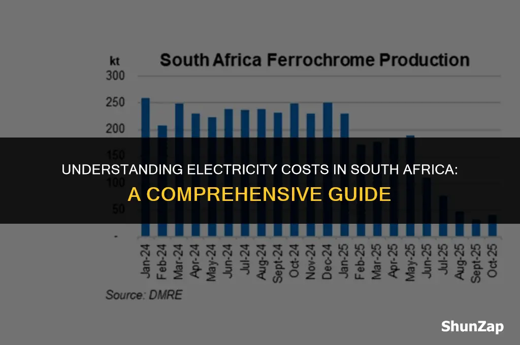 how much does electricity cost per kwh in south africa