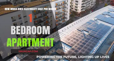 Monthly Electricity Costs for a One-Bedroom Apartment: A Breakdown