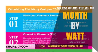 Understanding Your Electricity Bill: Cost Breakdown by Watt