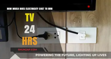 The Shocking Truth: TV Electricity Costs Revealed for 24-Hour Viewing