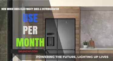 Monthly Electricity Consumption of Refrigerators: A Comprehensive Guide