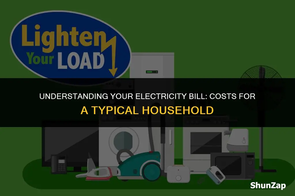 how much does electrity cost in a regular home