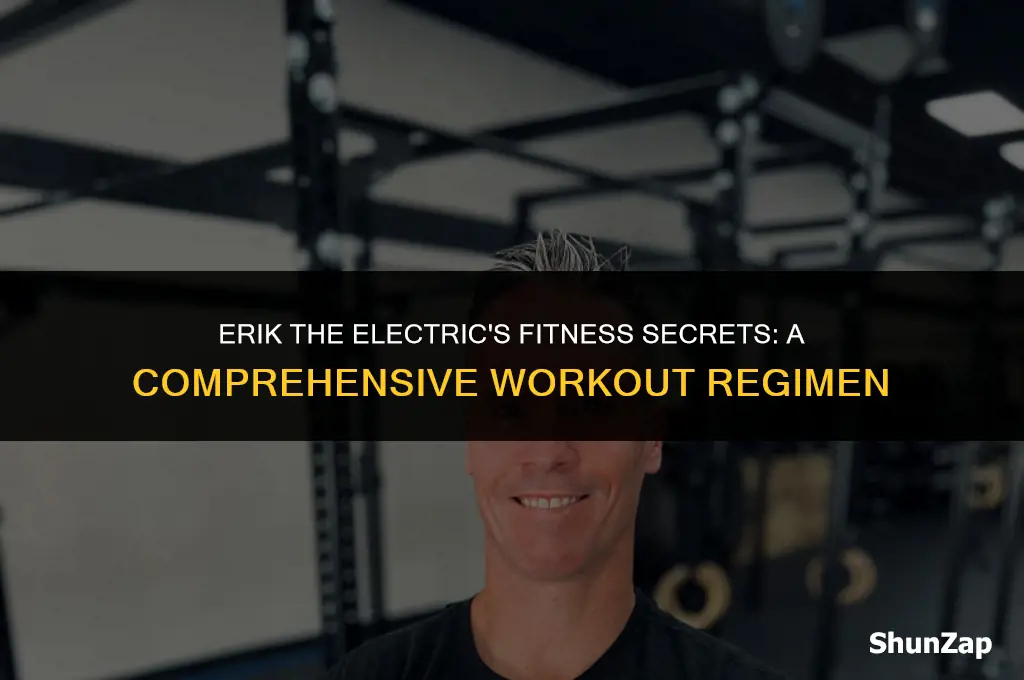 how much does erik the electric workout to stay fit