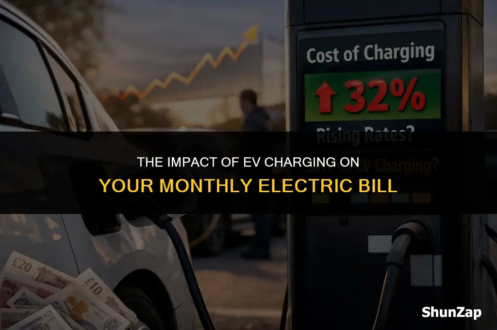 how much does ev add to electric bill