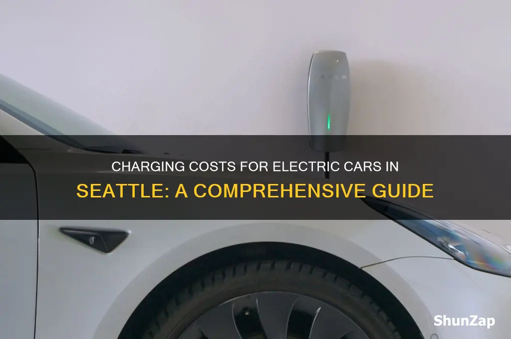 how much does it cost to charge electric car seattle