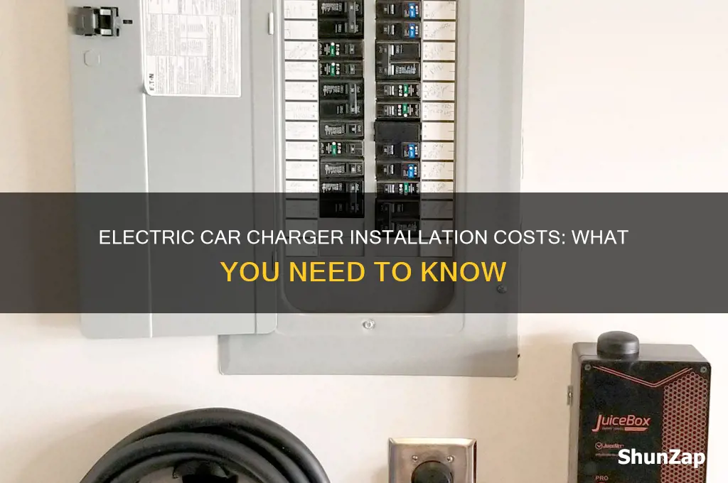 how much does it cost to fit electric car charger