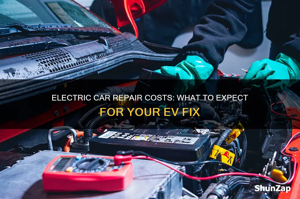 how much does it cost to fix a electric car