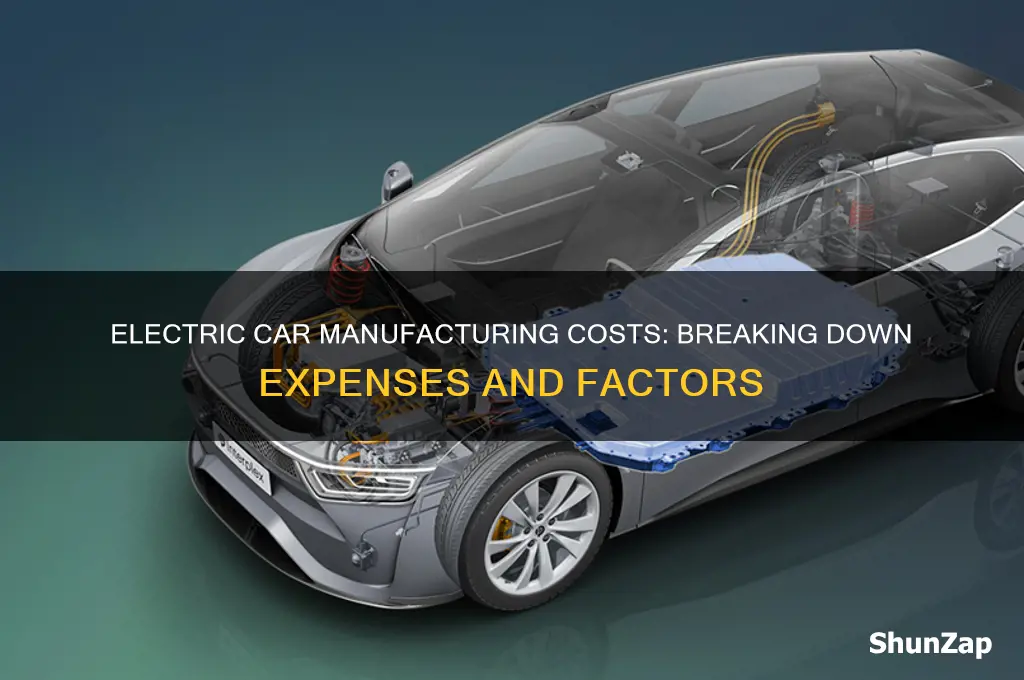 how much does it cost to make an electric car