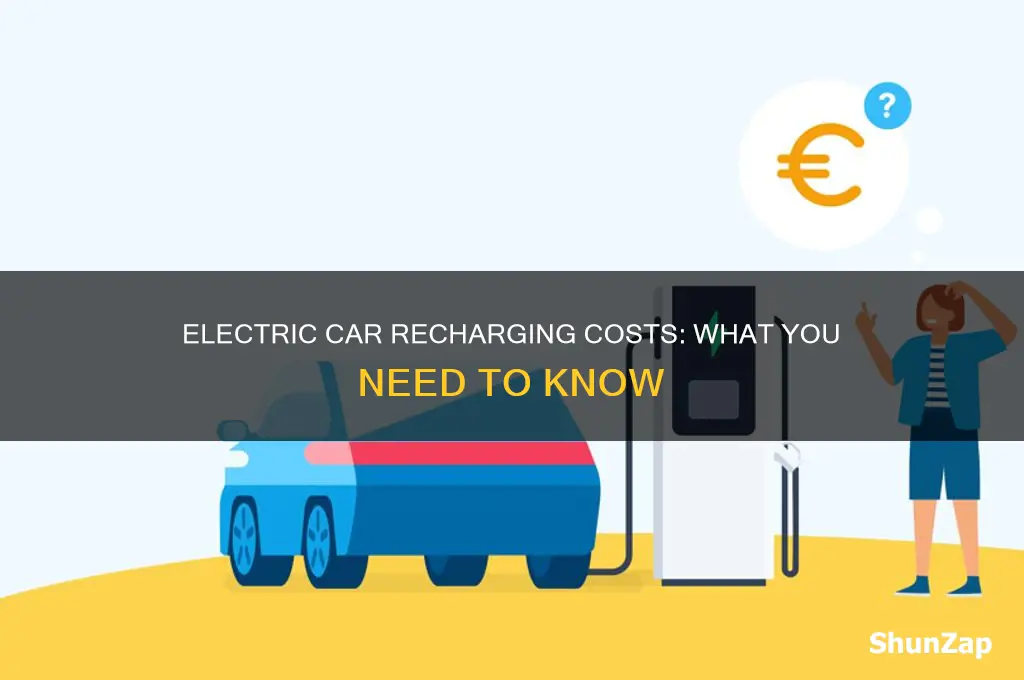 how much does it cost to recharge an electric car