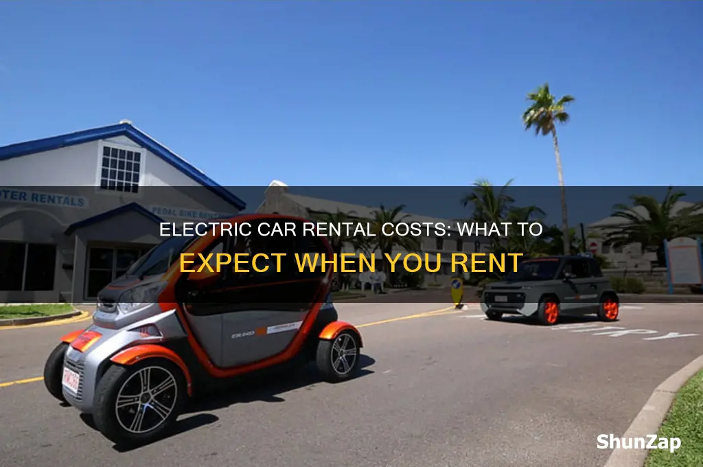 how much does it cost to rent an electric car