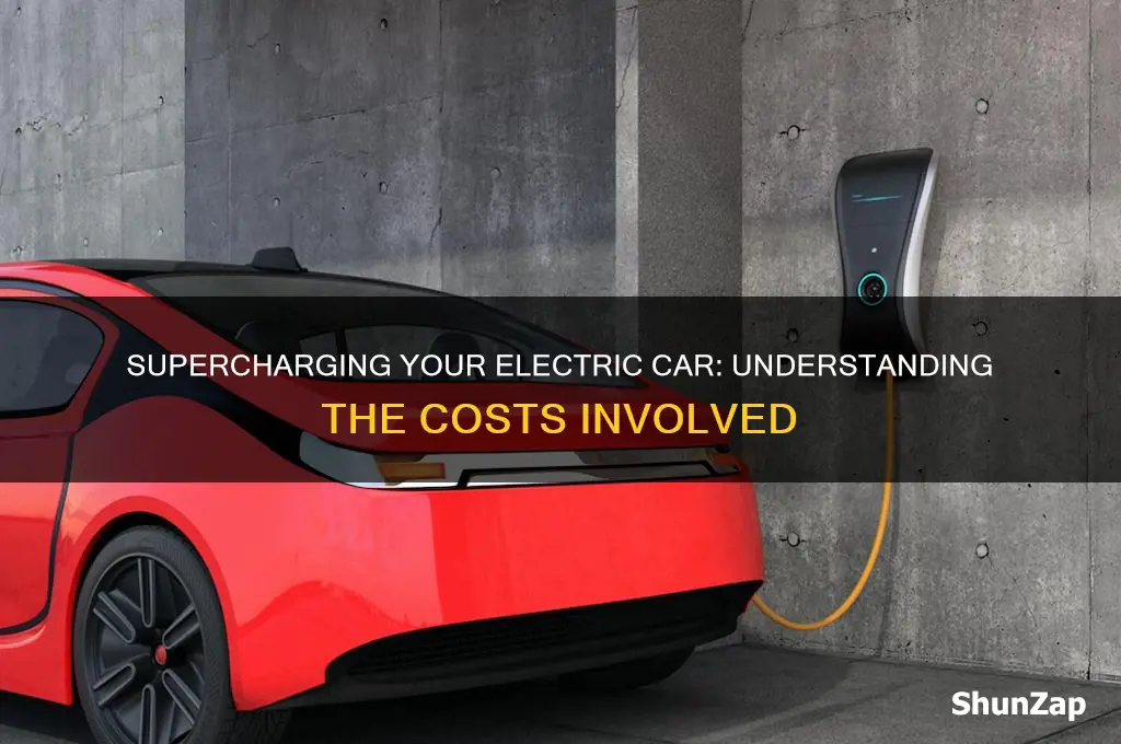 how much does it cost to supercharge an electric car