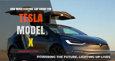 Tesla Model X Electric Car Credit: Maximizing Your Savings