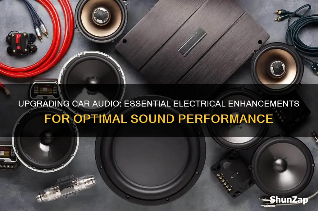how much electrical upgrade needed car audio
