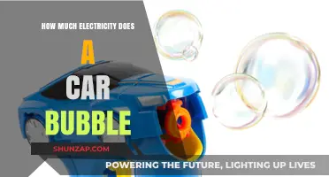 Electricity Consumption of Car Bubble Machines: A Comprehensive Guide