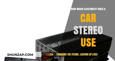 Car Stereo Power Consumption: How Much Electricity Does It Use?