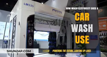 Car Wash Electricity Usage: How Much Power Does It Consume?