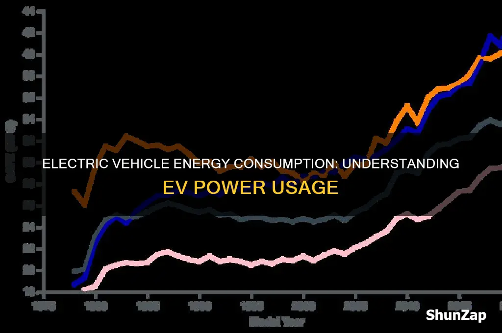 how much electricity does a ev car use