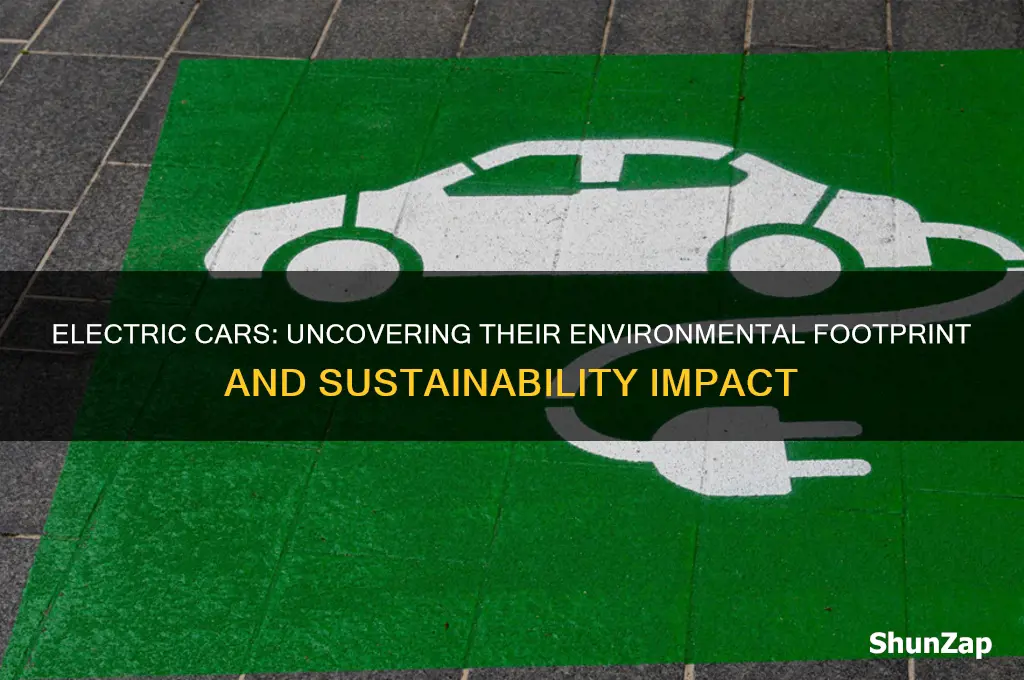 how much footprint for electric car