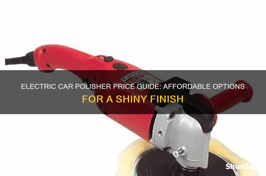 how much for an electric polisher on a car