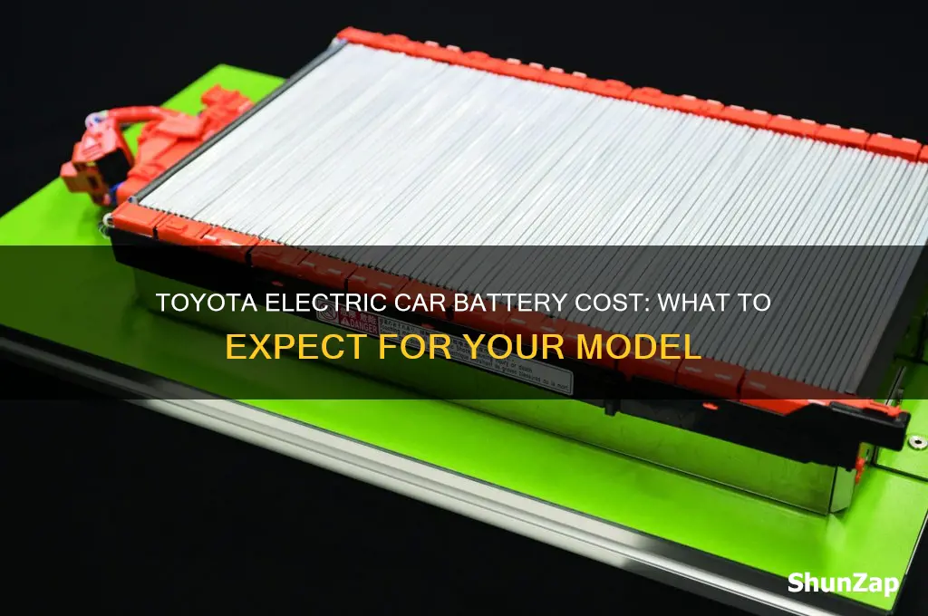 how much is a battery for a toyota electric car