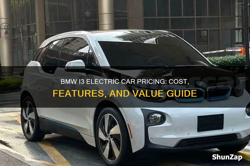how much is a bmw i3 electric car