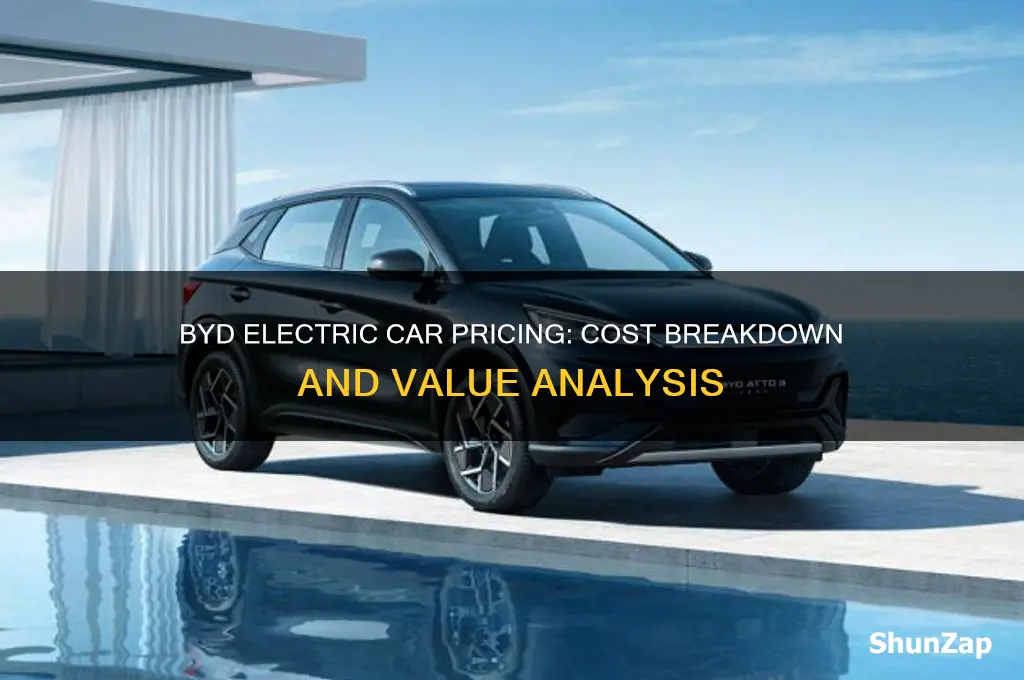 how much is a byd electric car