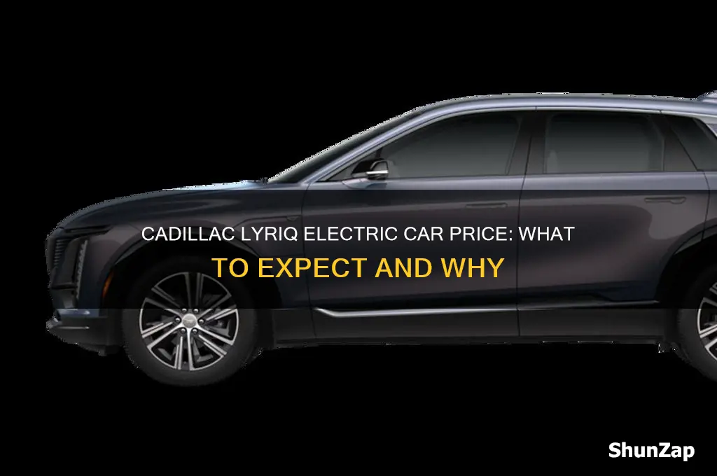 how much is a cadillac lyriq electric car