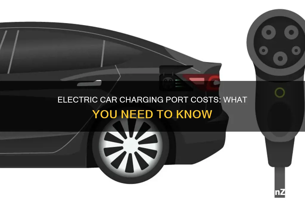 how much is a charging port for an electric car