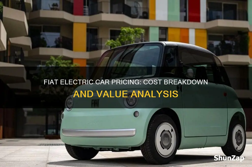 how much is a fiat electric car