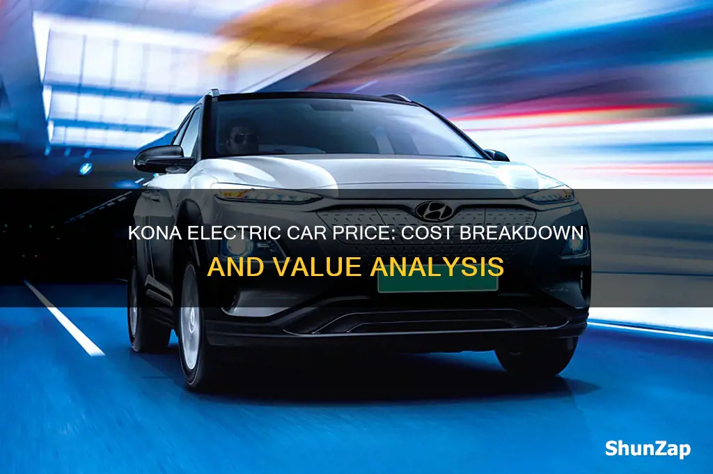 how much is a kona electric car