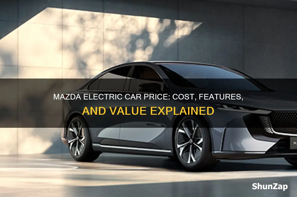 how much is a mazda electric car
