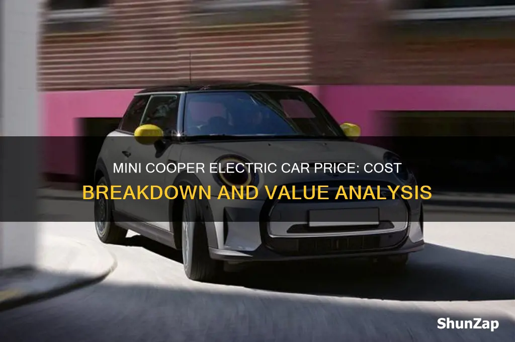 how much is a mini cooper electric car