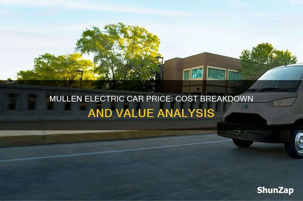how much is a mullen electric car