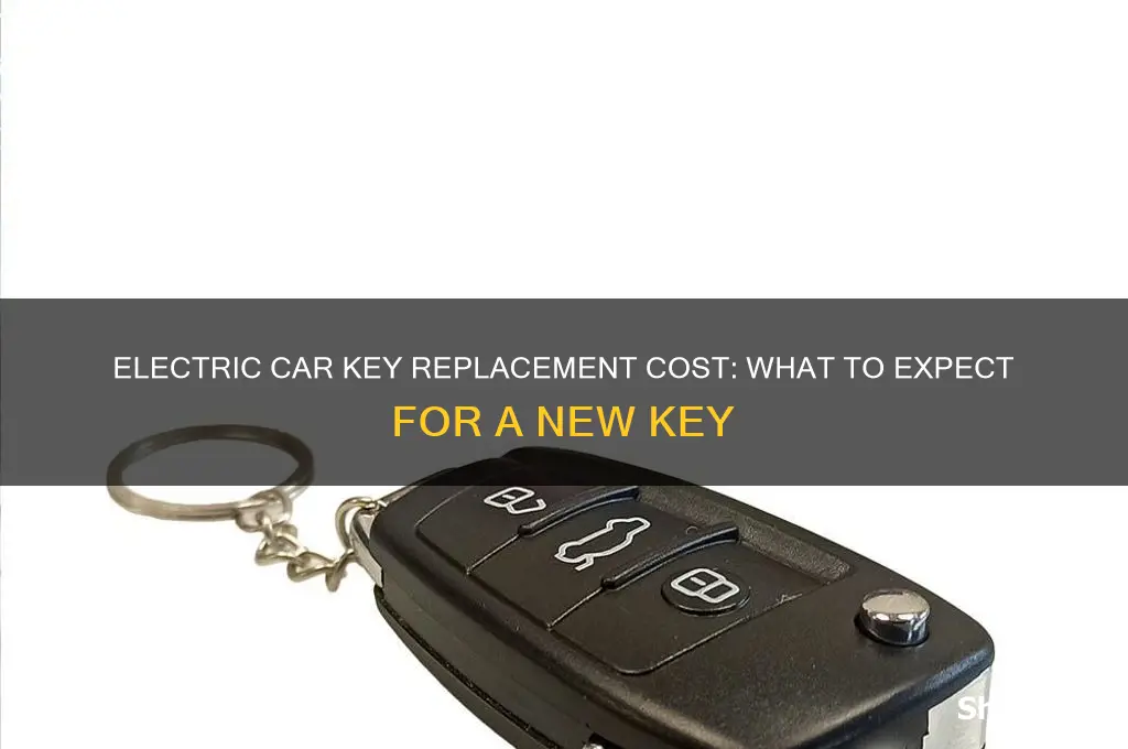how much is a new electric car key